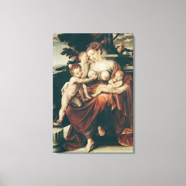 Lienzo Caridad, 1544-58 (Anverso)