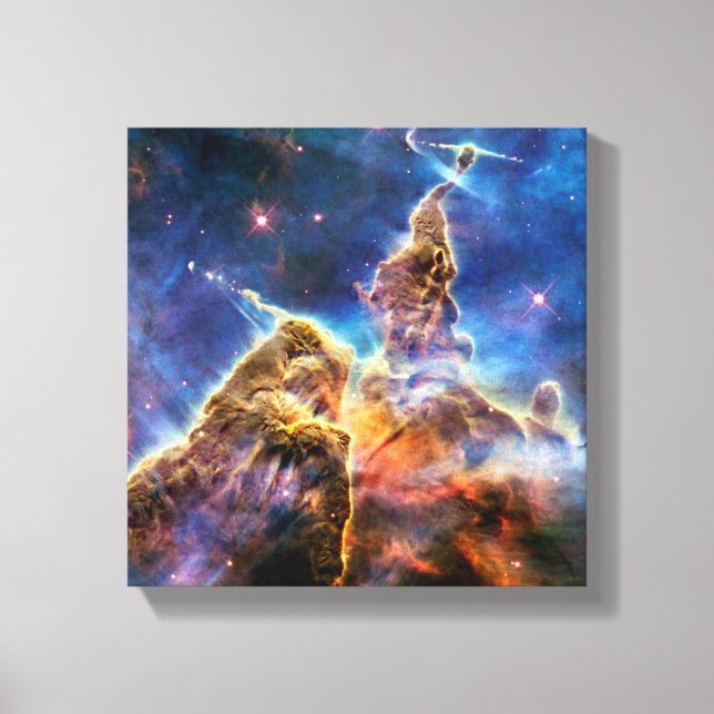 Lienzo Carina Nebula Mystic Mountain - Espacio ultraterre (Anverso)