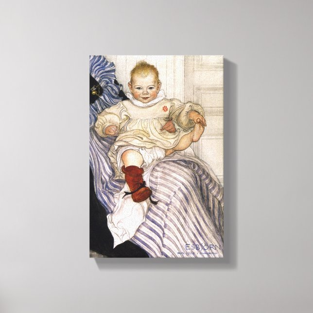 Lienzo Carl Larsson Vintage Ebjorn (Anverso)