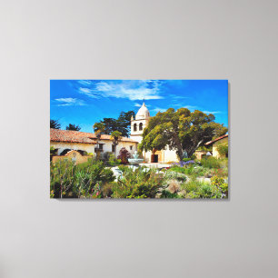 Lienzo CARMEL MISION BASILICA Canvas Art