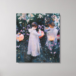 Lienzo Carnación, Lily, Lily, Rosa (John Singer Sargent)