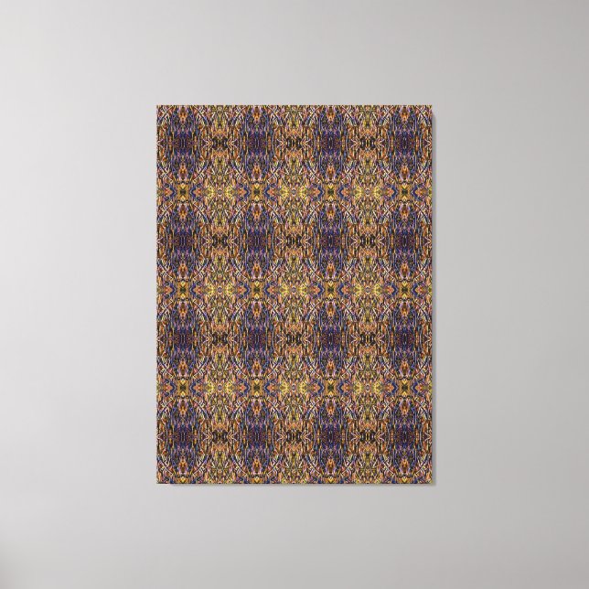 Lienzo Carnival Glass Grass With Orange Mold Fungus tiled (Anverso)