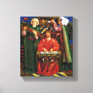Lienzo Carol (Navidad) Navidades (Dante Gabriel Rossetti)