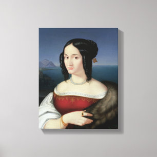 Lienzo Carolina Grossi, la primera esposa del artista