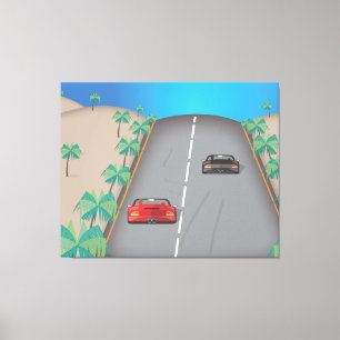 Lienzo Carrera de los años 80