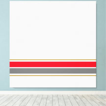 Carreras Gris Rojo Brillante Y Brillante En Blanco