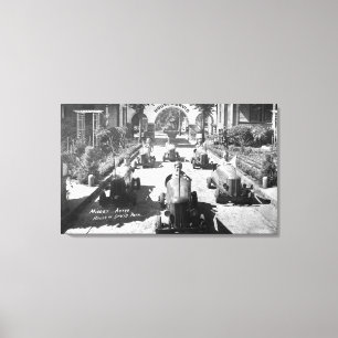 Lienzo Carreras infantil en coches en miniatura