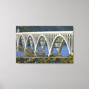 Lienzo Carretera 101 del puente conmemorativo Patterson