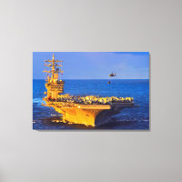 CARRETERA DE AERONAVES DE EE.UU. - CVN-69 24x36