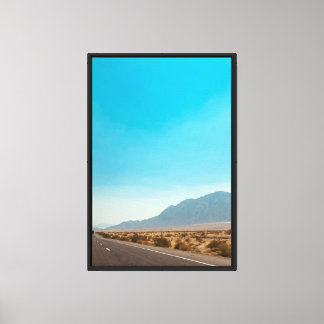 Lienzo Carretera del desierto de California
