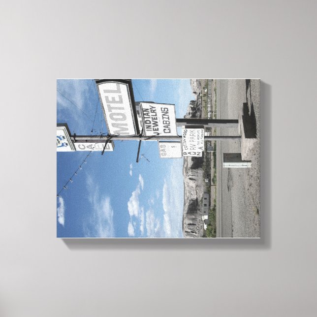 Lienzo Carretera en Canyonlands (Anverso)