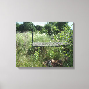 Lienzo Carretera ferroviaria antigua