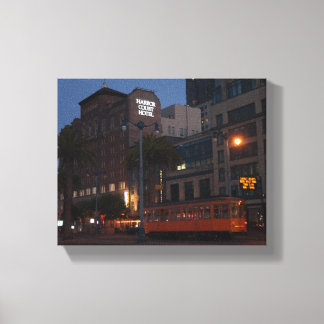 Lienzo Carro de la calle de San Francisco #2 Canvas