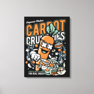 Lienzo Carrot Crunchies