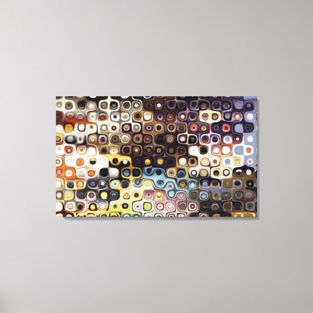 Lienzo Carrusel de Simon (Anverso)