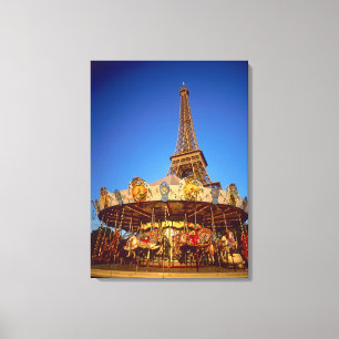 Lienzo Carrusel, Torre Eiffel, París, Francia