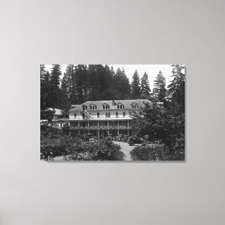 Lienzo Carson, WA Shipherd's Springs Hotel View