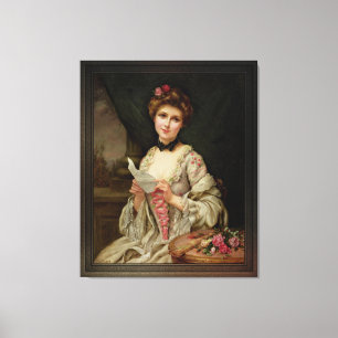 Lienzo Carta de amor de Francois Martin-Kavel