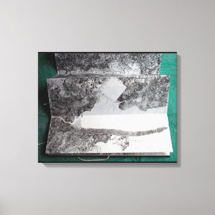 Lienzo Carte Blanche pour 1 Stylo en bout C