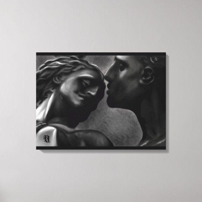Lienzo Carved Eternity #Abstract #Love #Feels #Statues (Anverso)