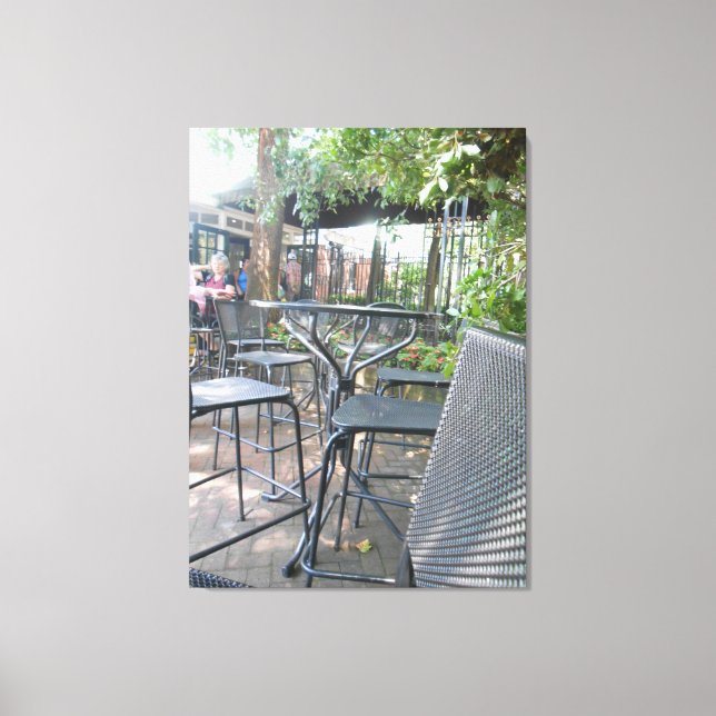 Lienzo Casa de barcos (Anverso)