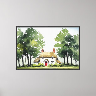 Lienzo Casa de campo