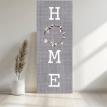 Lienzo Casa de campo de algodón Wreath Rustic Linen Farmh<br><div class="desc">Transforme su casa con esta encantadora huella de tela rústica. Con una hermosa corona de algodón de color acuático sobre un telón de fondo de lino, esta obra de arte aporta un toque de calidez y encanto a cualquier espacio. Perfecto para su salón, dormitorio o entrada, esta impresión le da...</div>