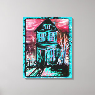 Lienzo Casa de la invitación