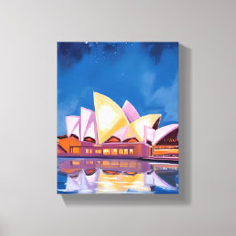 Lienzo Casa de la Ópera de Sydney, Australia Pintura