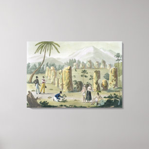 Lienzo "Casa de los Ancients", isla de Tinian, placa 3