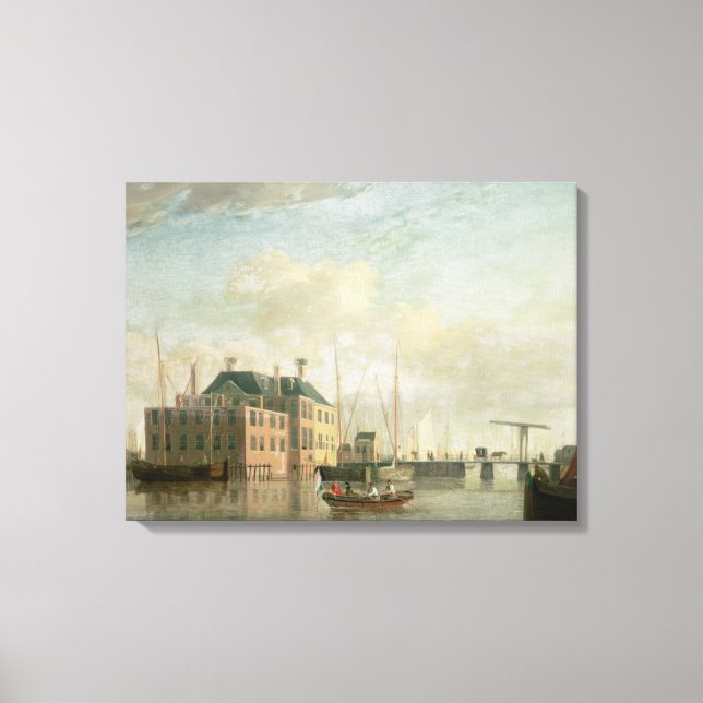 Lienzo Casa de los Personalizados, Ámsterdam (Anverso)