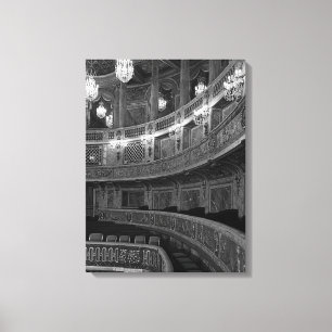 Lienzo Casa de ópera del palacio de Versalles