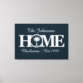 Lienzo CASA DE personalizable Carolina del Sur