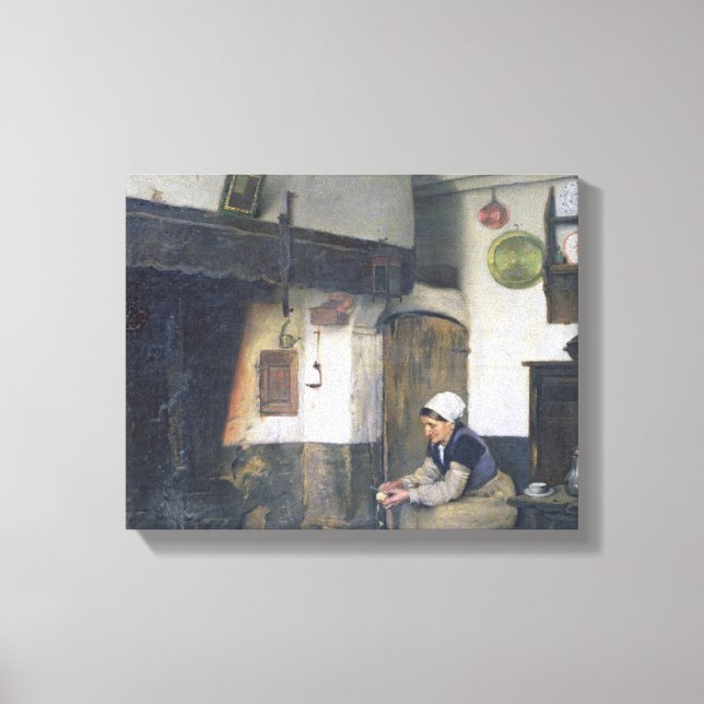 Lienzo Casa de Therese, 1881 (Anverso)