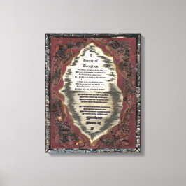 Lienzo Casa del engaño