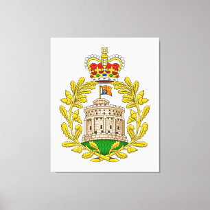 Lienzo Casa del escudo de armas real de Windsor