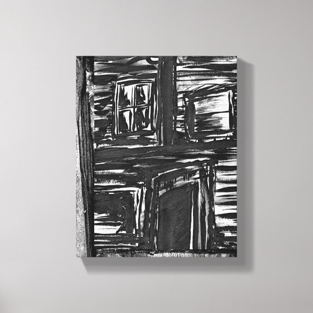 Lienzo Casa del Tormento (Anverso)