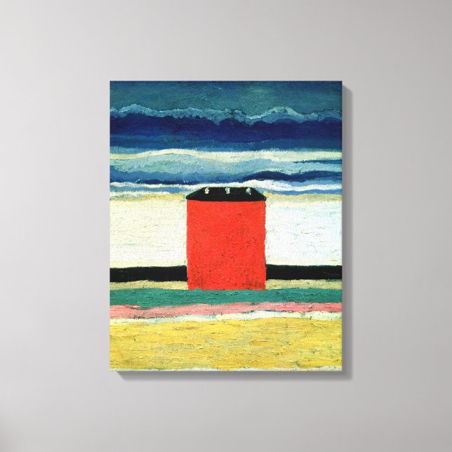 Lienzo Casa Roja, 1932 (Anverso)