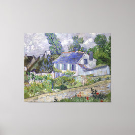 Lienzo Casas de Vincent van Gogh en Auvers
