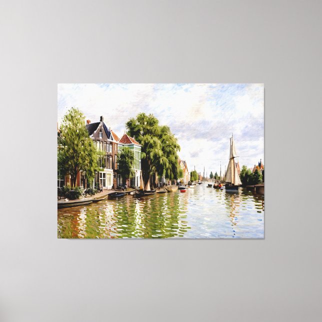 Lienzo Casas del Achterzaan (Anverso)