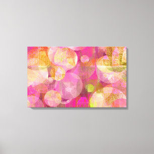 Lienzo casas felices