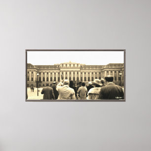 Lienzo Casas Vintage Austria Viena Schonbrunn