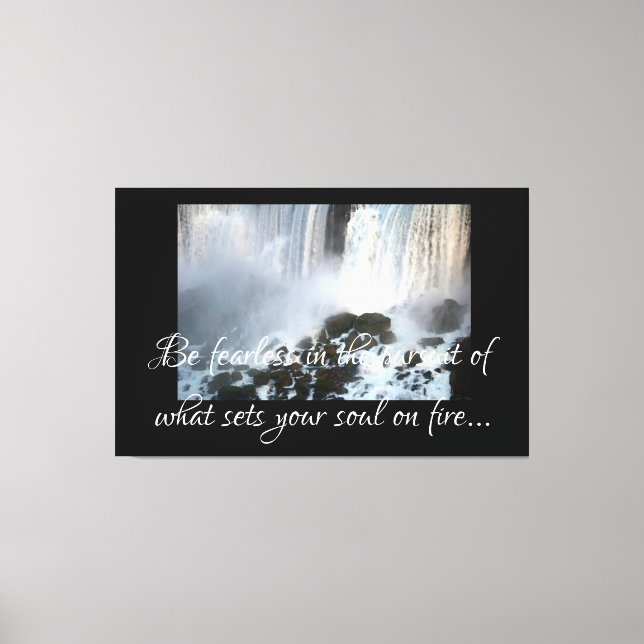 Lienzo Cascada (Anverso)