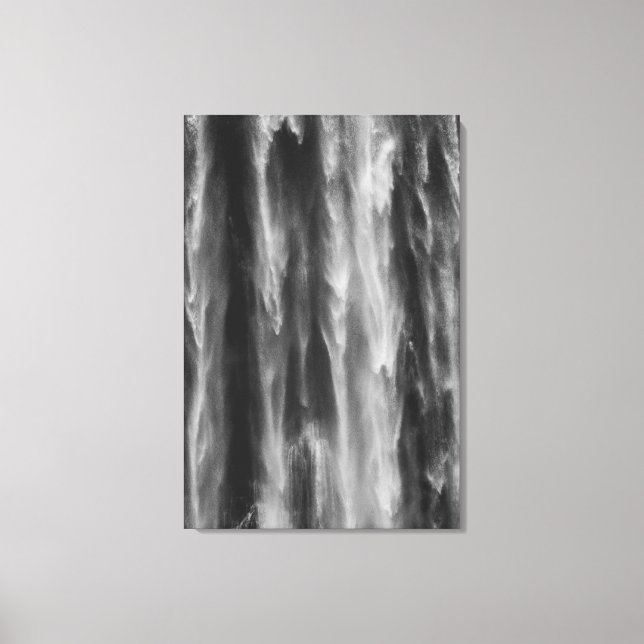 Lienzo Cascada de agua majestuosa Boka, Eslovenia arriba (Anverso)