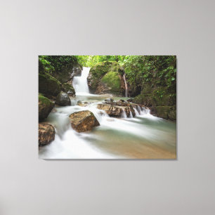 Lienzo Cascada de Ojochal en Costa Rica