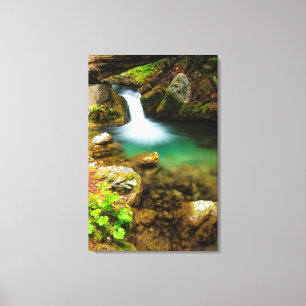 Lienzo Cascada en Hare Creek, California