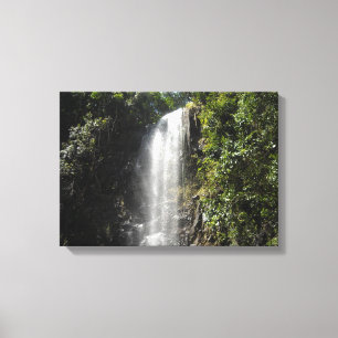 Lienzo Cascada en Kauai, Hawái