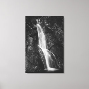 Lienzo Cascada en la garganta del infierno, Eslovenia