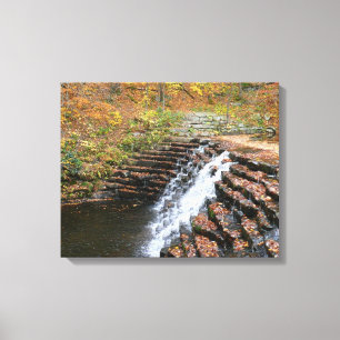Lienzo Cascada en Laurel Hill State Park II