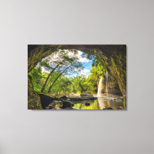 Lienzo Cascada Haew Suwat